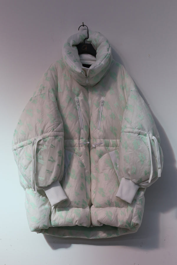 CHENPENG Bubblegum Down Jacket CP19AWJ011CPC357 Seaweed Green (CP19AWJ011)